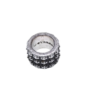CHROME HEARTS Pete Punk Triple Ring 59.09g No. 19 Accessory SV925 Silver 925 Ring Good Condition Used 4a001731