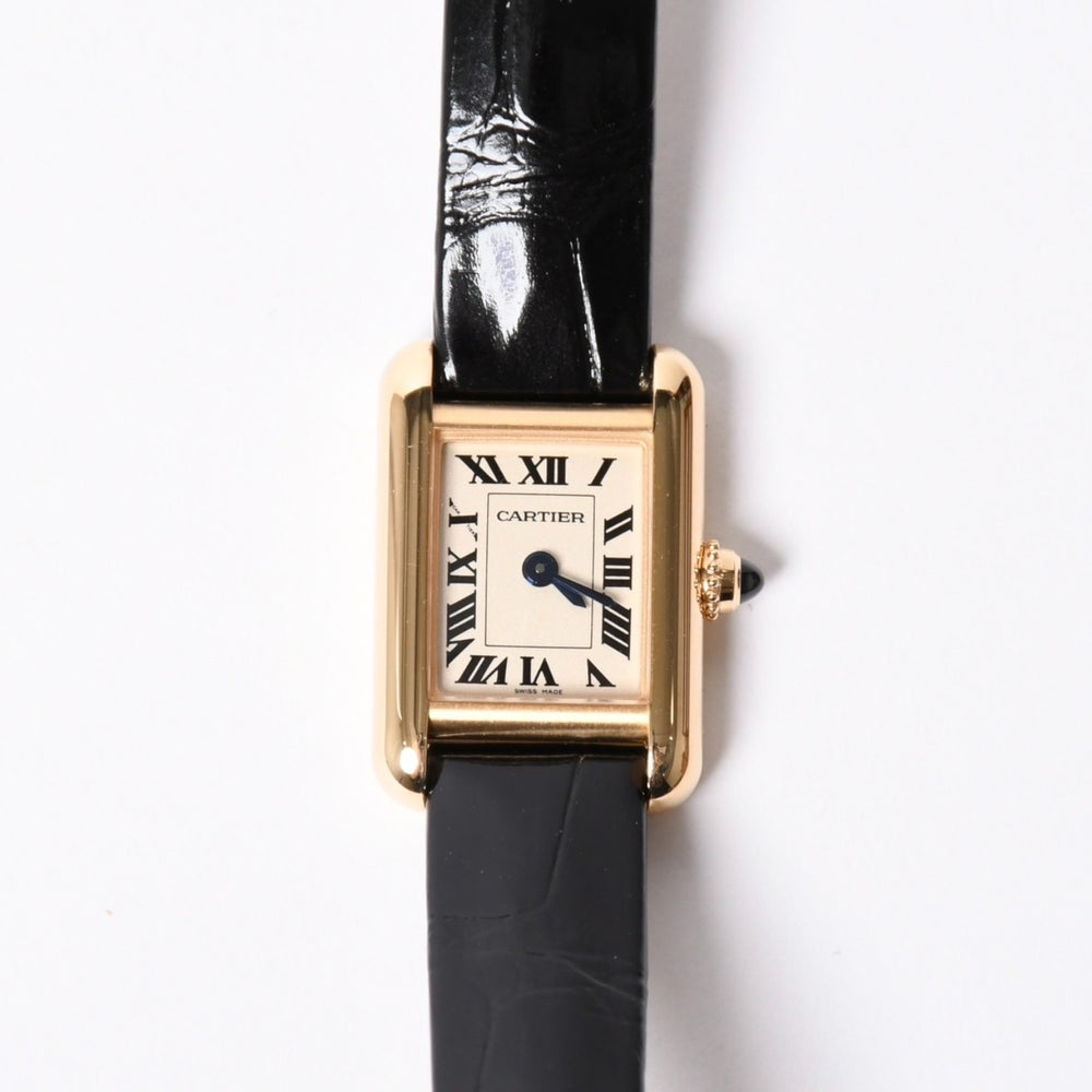 新品同様 Cartier カルティエ タンク ルイ カルティエ ウォッチ ミニ WGTA0352 文字盤 時計 中古 4a001718