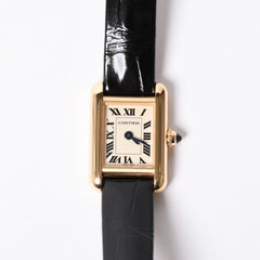 Like new Cartier Tank Louis Cartier Watch Mini WGTA0352 Dial Watch Used 4a001718