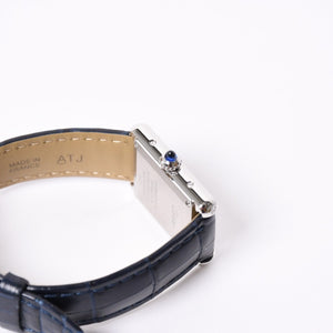 Mint condition CARTIER Tank Must SM wristwatch W4TA0016, Weight approx. 22.55g, Quartz, Pave Diamonds, Stainless Steel, Used, 4a001794