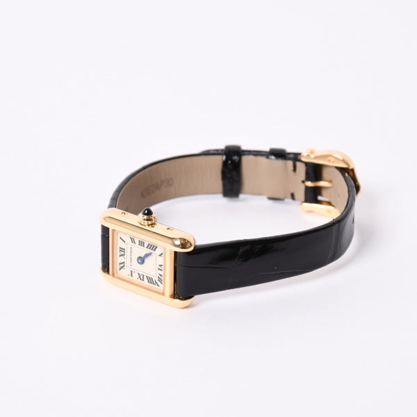 Like new Cartier Tank Louis Cartier Watch Mini WGTA0352 Dial Watch Used 4a001718