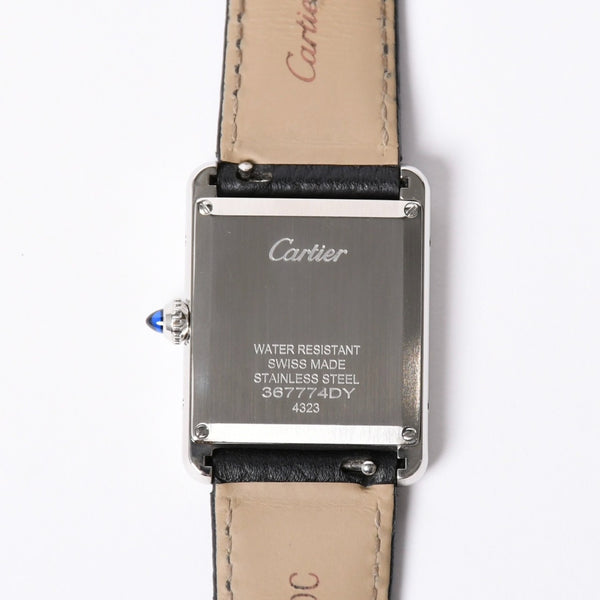 CARTIER カルティエ TANK MUST LM タンク マストLM 腕時計 重量約32.72g WSTA0041 ステンレススチール クォーツ 美品 中古 4a001792
