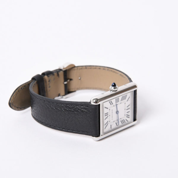 CARTIER カルティエ TANK MUST LM タンク マストLM 腕時計 重量約32.72g WSTA0041 ステンレススチール クォーツ 美品 中古 4a001792