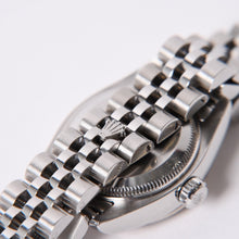 画像をギャラリービューアに読み込む, 極美品 ROLEX ロレックス 腕時計 デイトジャスト 179174G D番 10P K18ホワイトゴールド ブラック文字盤 中古 4a001787