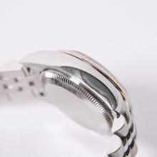 画像をギャラリービューアに読み込む, 極美品 ROLEX ロレックス 腕時計 デイトジャスト 179174G D番 10P K18ホワイトゴールド ブラック文字盤 中古 4a001787