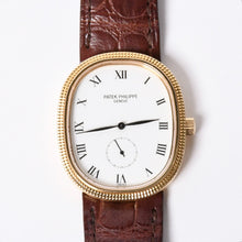 画像をギャラリービューアに読み込む, 極美品 PATEK PHILIPPE パテック フィリップ 3987J 手巻き K18 イエローゴールド ゴールデンエリプス メンズ 時計 中古 4a001786