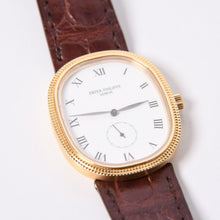 画像をギャラリービューアに読み込む, 極美品 PATEK PHILIPPE パテック フィリップ 3987J 手巻き K18 イエローゴールド ゴールデンエリプス メンズ 時計 中古 4a001786