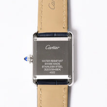 画像をギャラリービューアに読み込む, 極美品 CARTIER カルティエ TANK MUST SM タンクマスト SM 腕時計 W4TA0016 重量約22.55g クォーツ パヴェダイヤ ステンレス 中古 4a001794