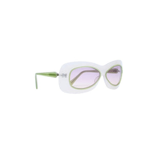 Like new Missoni Sunglasses Eyewear 0104S 817 Size 5814/13 115 White Clear Green Clear Pink Used 4a000129