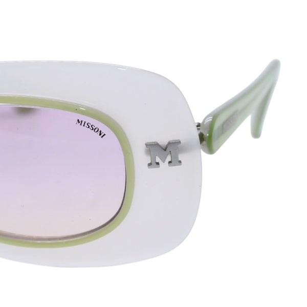 Like new Missoni Sunglasses Eyewear 0104S 817 Size 5814/13 115 White Clear Green Clear Pink Used 4a000129