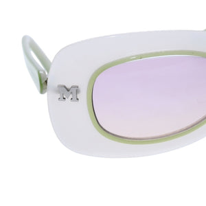 Like new Missoni Sunglasses Eyewear 0104S 817 Size 5814/13 115 White Clear Green Clear Pink Used 4a000129
