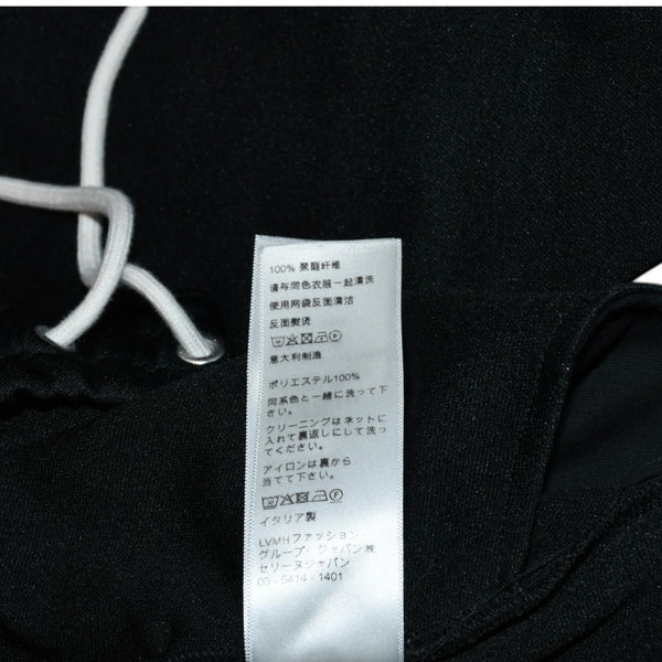 Very Good Condition CELINE STRAIGHT DOUBLE-FACED JERSEY JOGGERS Jogger Pants Black 2Z1371210 Used 4a001740