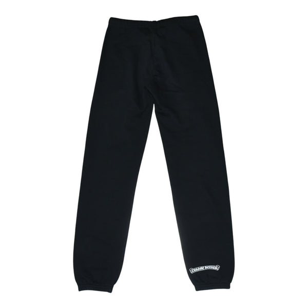 Very Good Condition CHROME HEARTS Cemetery Cross Sweat Pants SW Black Jogger Pants M Size Good Condition Used 4a001733