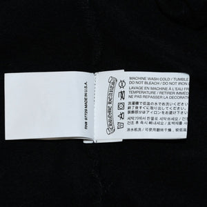 Very Good Condition CHROME HEARTS Cemetery Cross Sweat Pants SW Black Jogger Pants M Size Good Condition Used 4a001733