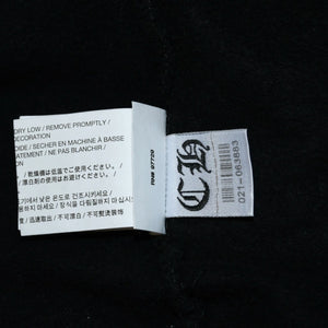 Very Good Condition CHROME HEARTS Cemetery Cross Sweat Pants SW Black Jogger Pants M Size Good Condition Used 4a001733