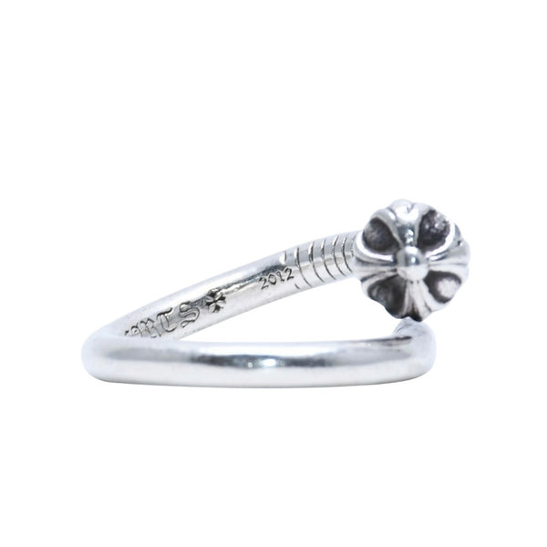 CHROME HEARTS Chrome Hearts Nail Ring Cross Ball 6.83g No. 12 SV925 Silver 925 Ring Accessory Good Condition Used 4a001728