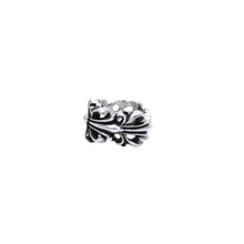 画像をギャラリービューアに読み込む, 極美品 CHROME HEARTS ダブルフローラルクロスリング 13.43g 12号 SV925 シルバー925 アクセサリー 指輪 美品 中古 4a001729