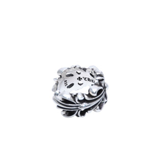 極美品 CHROME HEARTS ダブルフローラルクロスリング 13.43g 12号 SV925 シルバー925 アクセサリー 指輪 美品 中古 4a001729