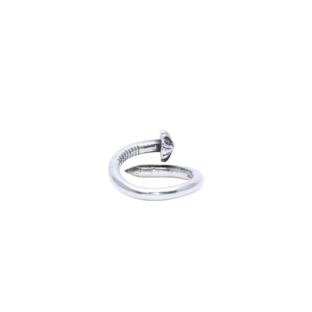 CHROME HEARTS Chrome Hearts Nail Ring Cross Ball 6.83g No. 12 SV925 Silver 925 Ring Accessory Good Condition Used 4a001728