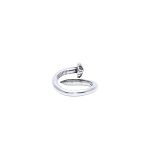 CHROME HEARTS Chrome Hearts Nail Ring Cross Ball 6.83g No. 12 SV925 Silver 925 Ring Accessory Good Condition Used 4a001728