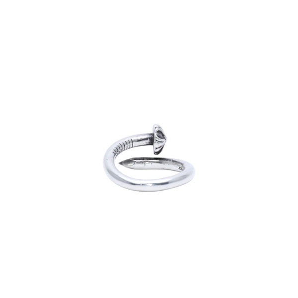 CHROME HEARTS Chrome Hearts Nail Ring Cross Ball 6.83g No. 12 SV925 Silver 925 Ring Accessory Good Condition Used 4a001728