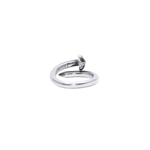 CHROME HEARTS Nail Ring Cross Ball 7.36g No. 15 SV925 Silver 925 Ring Accessory Good Condition Used 4a001727
