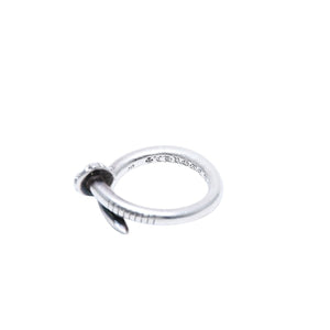 CHROME HEARTS Nail Ring Cross Ball 7.36g No. 15 SV925 Silver 925 Ring Accessory Good Condition Used 4a001727