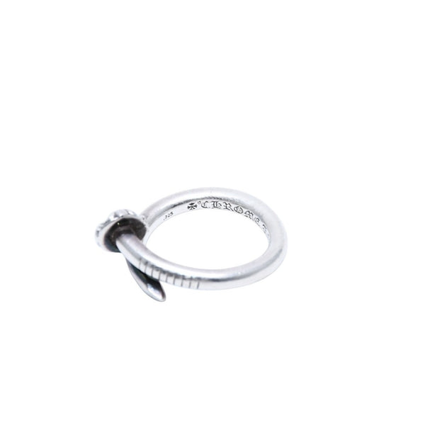 CHROME HEARTS Nail Ring Cross Ball 7.36g No. 15 SV925 Silver 925 Ring Accessory Good Condition Used 4a001727