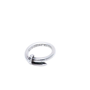 CHROME HEARTS Nail Ring Cross Ball 7.36g No. 15 SV925 Silver 925 Ring Accessory Good Condition Used 4a001727