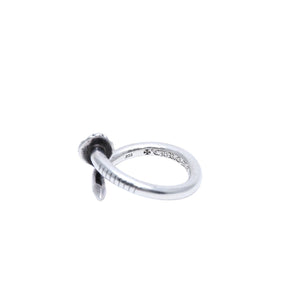CHROME HEARTS Chrome Hearts Nail Ring Cross Ball 6.83g No. 12 SV925 Silver 925 Ring Accessory Good Condition Used 4a001728