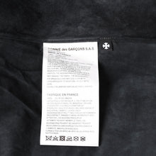 画像をギャラリービューアに読み込む, 新品同様 COMME des GARCONS × CHROMEHEARTS コムデギャルソン クロムハーツ レザー 半袖シャツ サイズS 中古 4a001735
