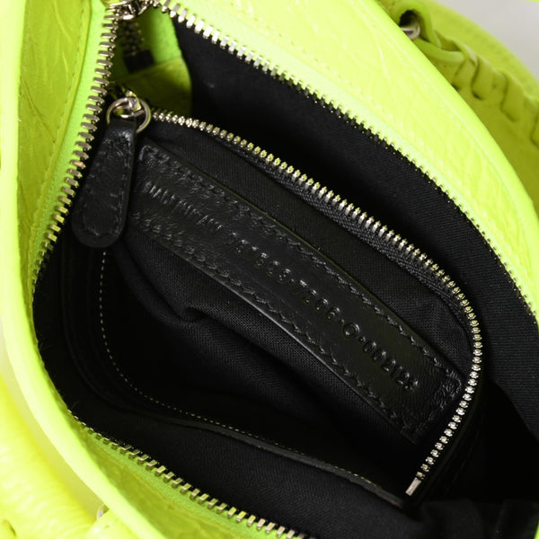 New and unused BALENCIAGA NEO CAGOLE small Handbag Shoulder bag 751523 Silver hardware Used 4a001736