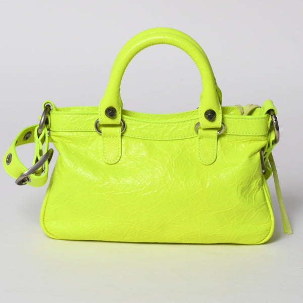 New and unused BALENCIAGA NEO CAGOLE small Handbag Shoulder bag 751523 Silver hardware Used 4a001736