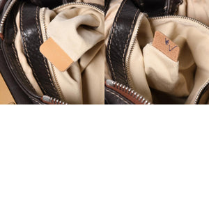 CHLOE Chloe Paddington handbag BROWN brown leather 02-07-51-5191 Gold hardware Good condition Used 4a001668