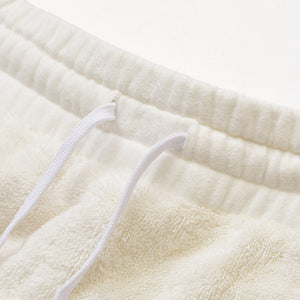 Very Good Condition MIUMIU Shorts Boa Shorts MJP274 Size 36 Logo Patch Ivory Used 4a001755