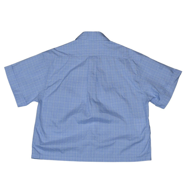 Very Good Condition PRADA Prince of Wales Short Sleeve Check Shirt Short Length Check Short Sleeve Shirt P468G 2023 Used 4a001749