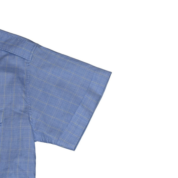 Very Good Condition PRADA Prince of Wales Short Sleeve Check Shirt Short Length Check Short Sleeve Shirt P468G 2023 Used 4a001749
