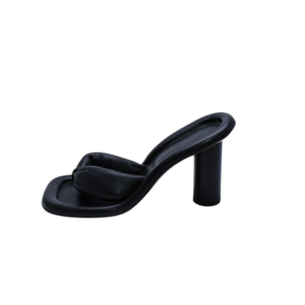 AMBUSH AMBUSH CUSHION TONGS SANDALS Cushion Thong Sandals Size 37 Black Good Condition Used 4a001415