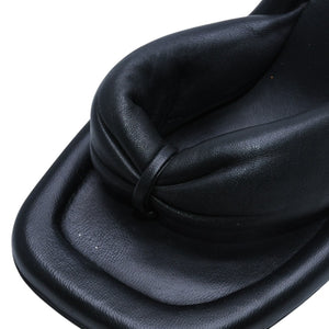 AMBUSH AMBUSH CUSHION TONGS SANDALS Cushion Thong Sandals Size 37 Black Good Condition Used 4a001415