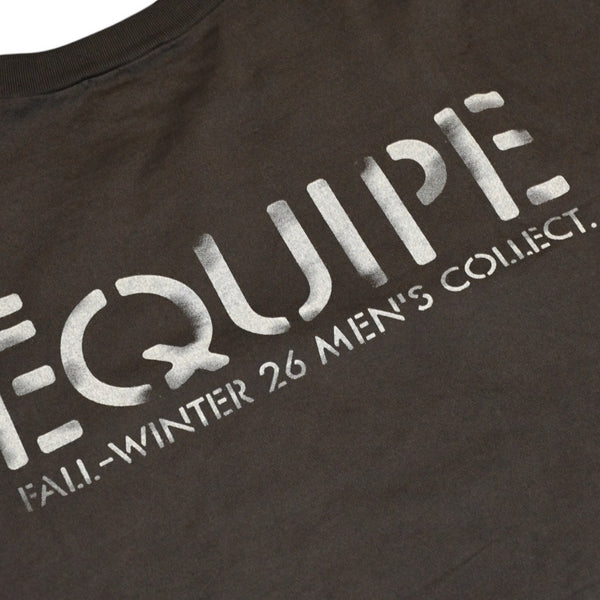 Very Good Condition LOUIS VUITTON 26FW EQUIPE UNIFORM Uniform Staff T-shirt Size L Not for Sale Used 4a001722