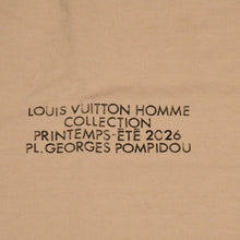 画像をギャラリービューアに読み込む, LOUIS VUITTON ルイヴィトン 26FW EQUIPE エキップ UNIFORM ユニフォーム スタッフTシャツ サイズL ベージュ 非売品 美品 中古 4a001721
