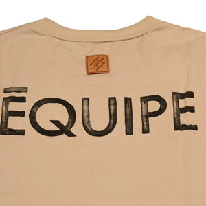 LOUIS VUITTON ルイヴィトン 26FW EQUIPE エキップ UNIFORM ユニフォーム スタッフTシャツ サイズL ベージュ 非売品 美品 中古 4a001721