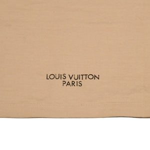 LOUIS VUITTON ルイヴィトン 26FW EQUIPE エキップ UNIFORM ユニフォーム スタッフTシャツ サイズL ベージュ 非売品 美品 中古 4a001721