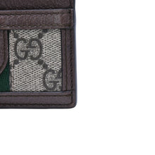 画像をギャラリービューアに読み込む, 極美品 GUCCI グッチ オフィディアカードケース GGスプリームキャンバス パスケース ブラウン 中古 4a001710