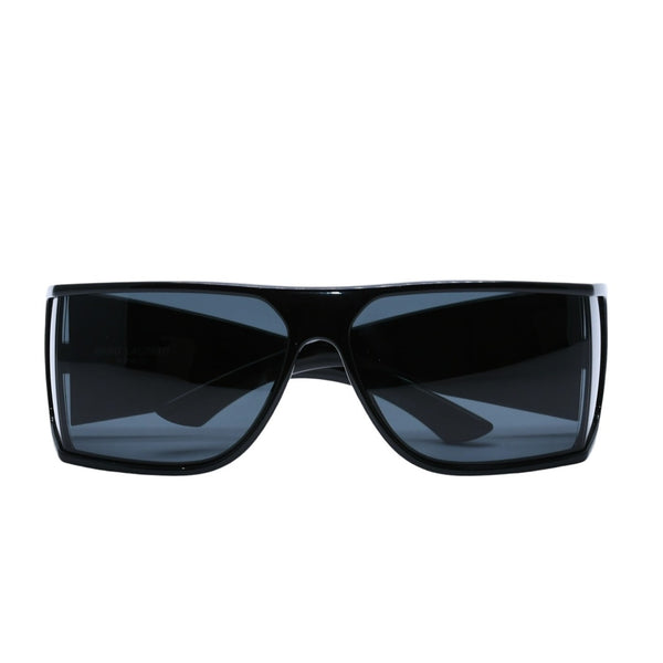 Very good condition SAINT LAURENT Saint Laurent SL806 sunglasses black acetate UV cut lens accessory used 4a001711