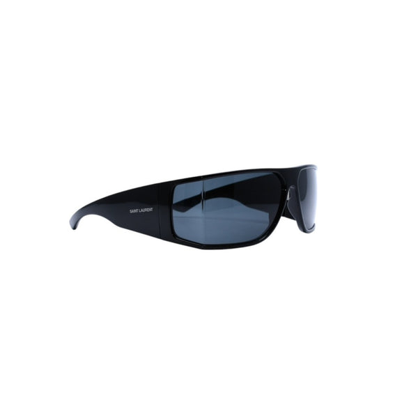 Very good condition SAINT LAURENT Saint Laurent SL806 sunglasses black acetate UV cut lens accessory used 4a001711