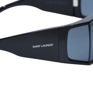 Very good condition SAINT LAURENT Saint Laurent SL806 sunglasses black acetate UV cut lens accessory used 4a001711