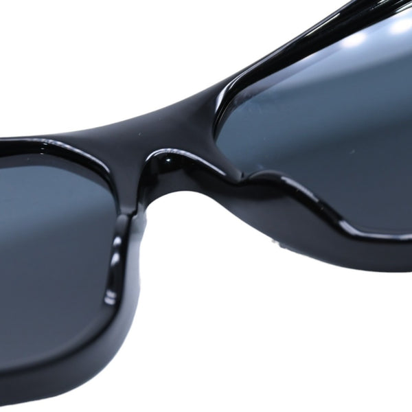 Very good condition SAINT LAURENT Saint Laurent SL806 sunglasses black acetate UV cut lens accessory used 4a001711