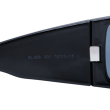 画像をギャラリービューアに読み込む, 極美品 SAINT LAURENT サンローラン SL806 サングラス ブラック アセテート UVカットレンズ アクセサリー 中古 4a001711