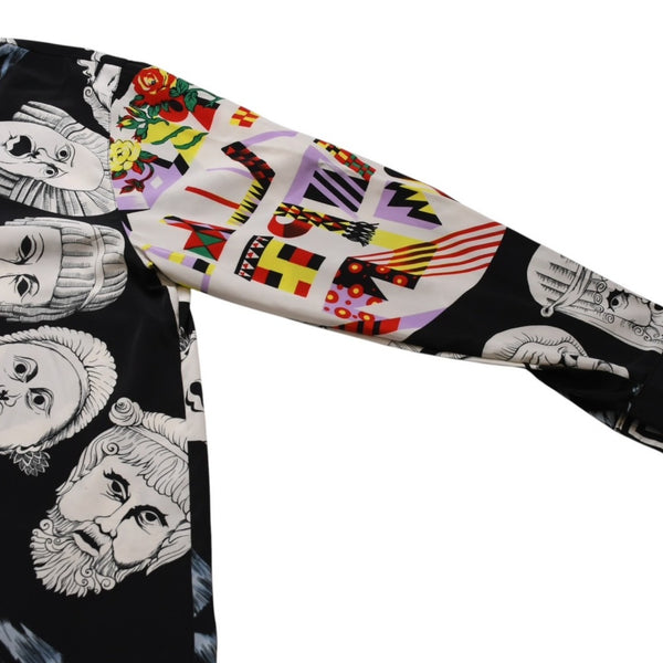 Gianni Versace Opera balletto Teatro Cinema Silk Shirt Pop Art Collection Good Condition Used 4a001783